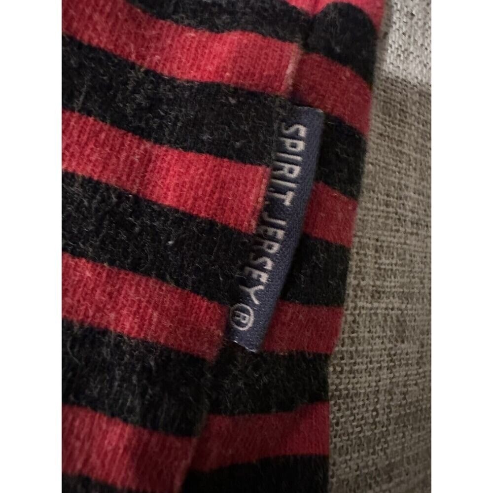 Pirates of the Caribbean‎ Spirit Jersey Shirt Adult XS Red Black Striped Disney - Picture 4 of 10